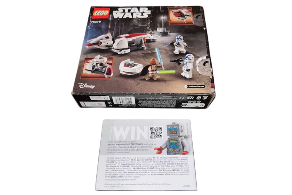 LEGO #75378 Star Wars Fuga de BARC Speeder