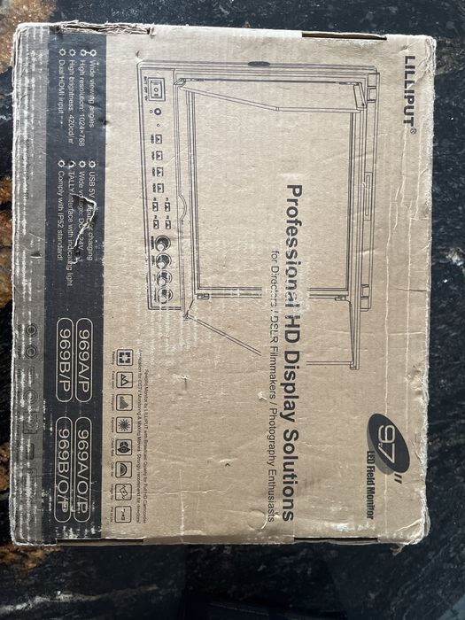 Monitor podglądowy HD Lilliput 9,7”