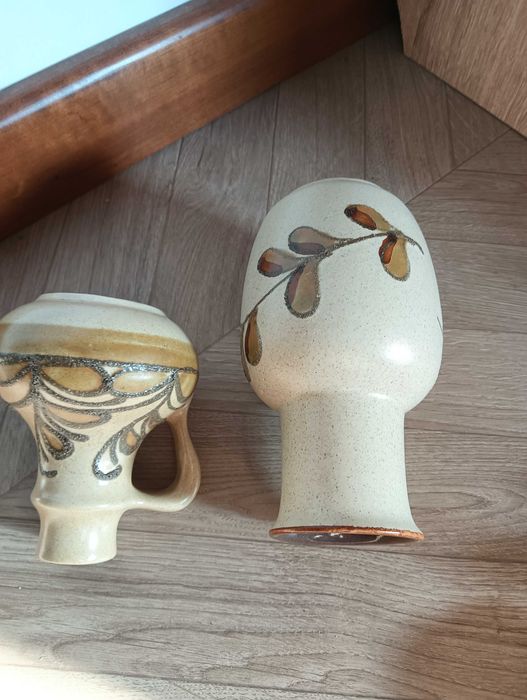 Wazon ceramiczny Strehla zestaw 2szt z podobnym wzorem
