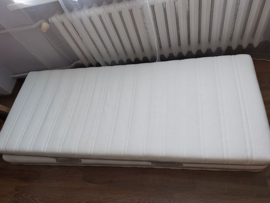 Dwa materace 80x200 IKEA Malvik