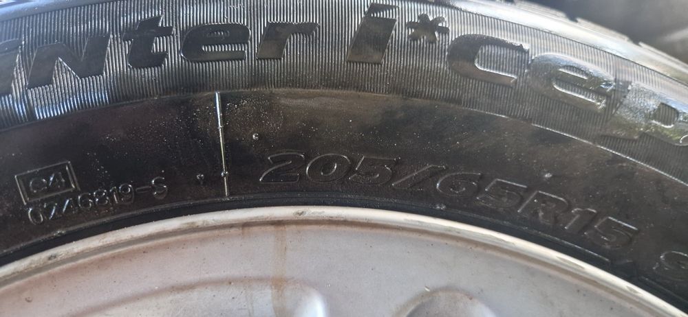 Felgi aluminiowe z oponami BMW 15" 5x120