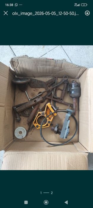 Mini torno mecânico