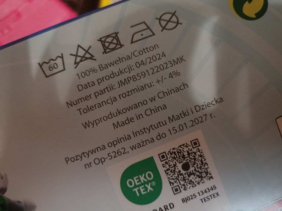 Bawełniany zestaw prześcieradło ponczo psi patrol