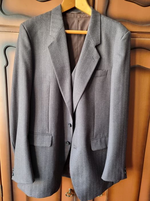 Костюм-трійка чоловічий вовна натуральна