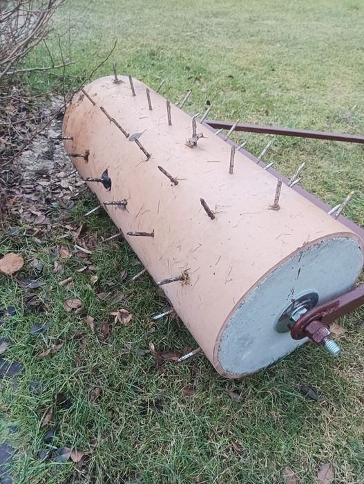 Walec samorobny do traktorka