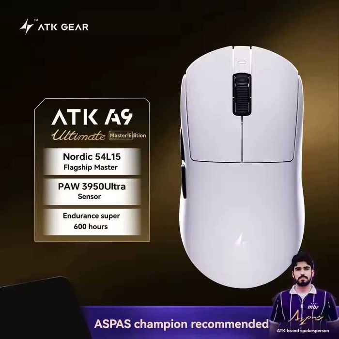 NEW ‼️ Ігрова миша ATK Dragonfly A9 Ultra Max 2.0 8K Nordic 54L15