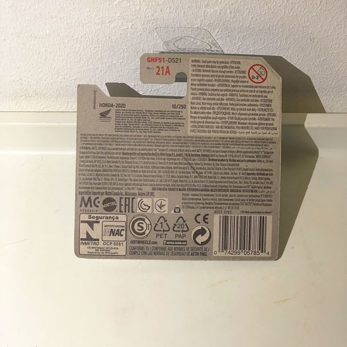 Hot Wheels Honda Lote de 3 Motas Monkey/CB750