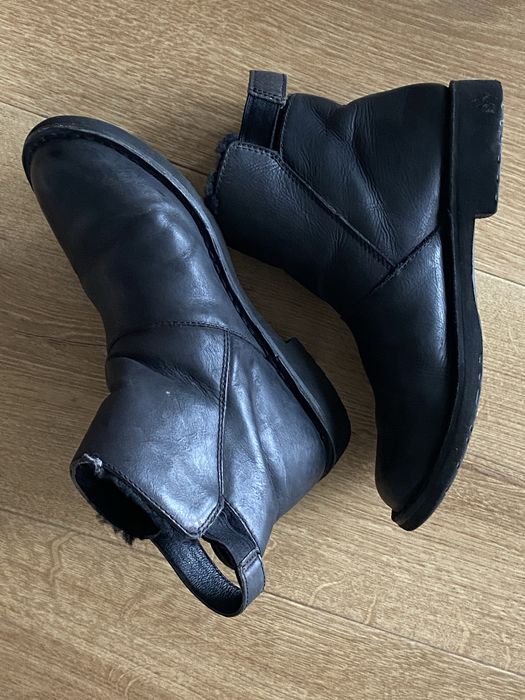 Ugg welna buty botki 38 damskie czarne