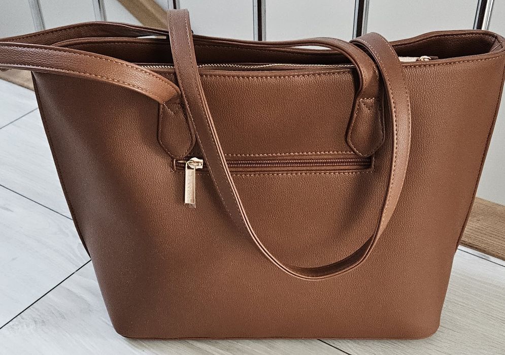 Puccini duża torba shopper brąz