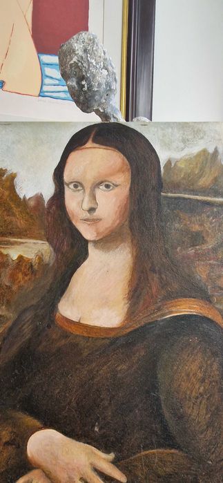 Mona Lisa olej dekor tanio