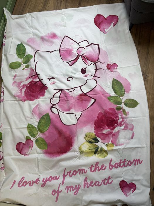 Pościel Hello Kitty 140x200 100% bawełna