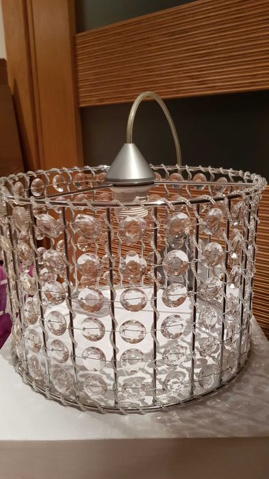 Lampa wisząca kryształki