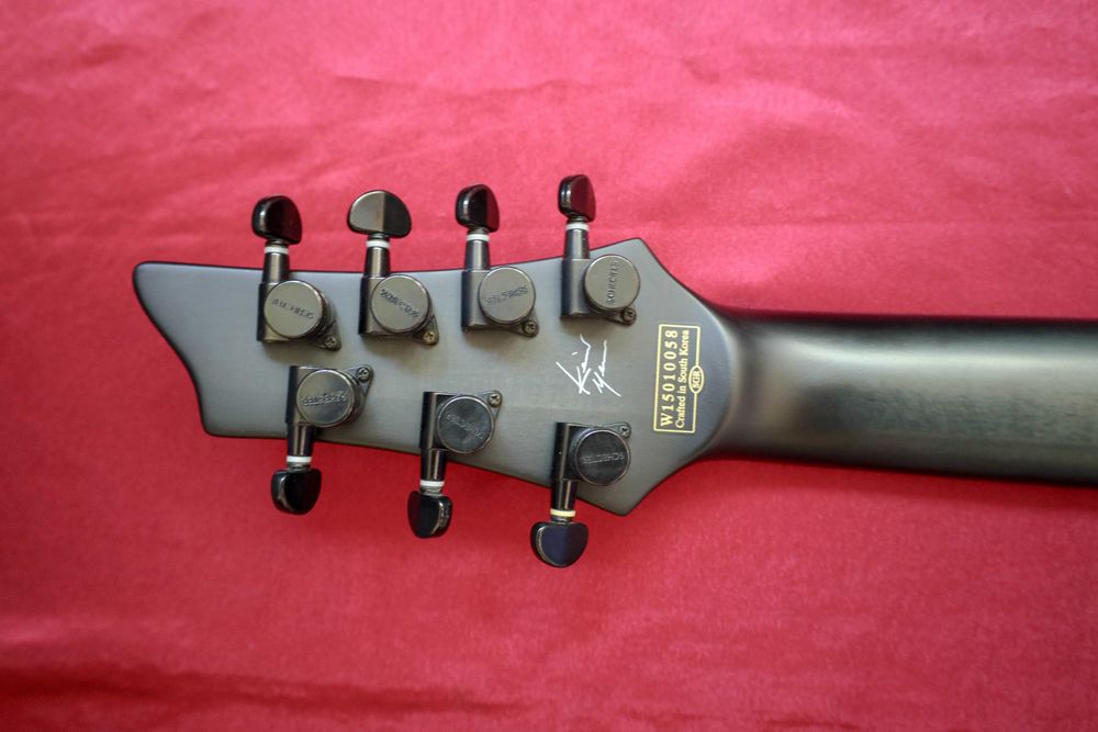 Schecter KM7 2014 Trans white