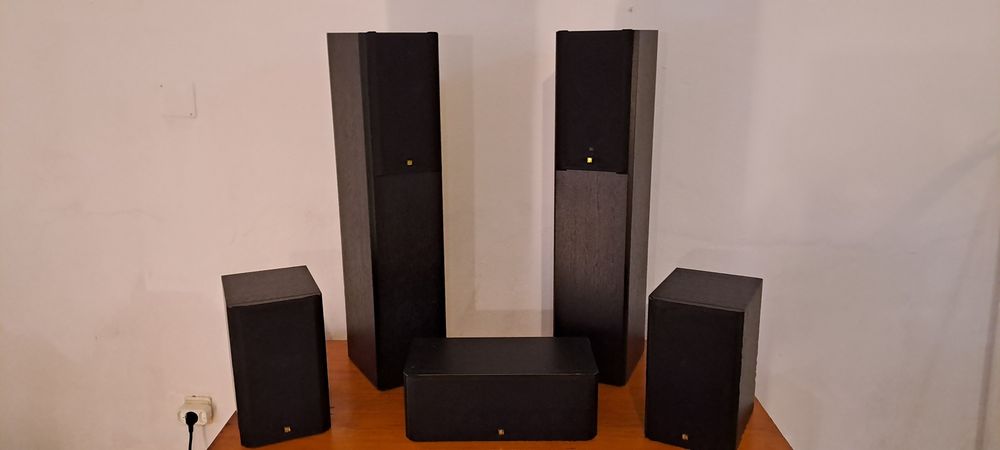 Set 5.1 colunas Kef vintage