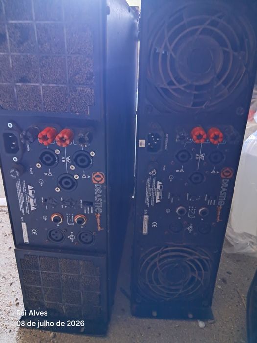 2 amplificadores Drastic MX 8000