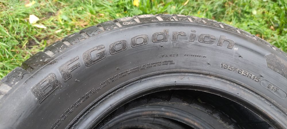 Opony zimowe 5mm 195/65/15 Bfgoodrich 2N4 ,N2
