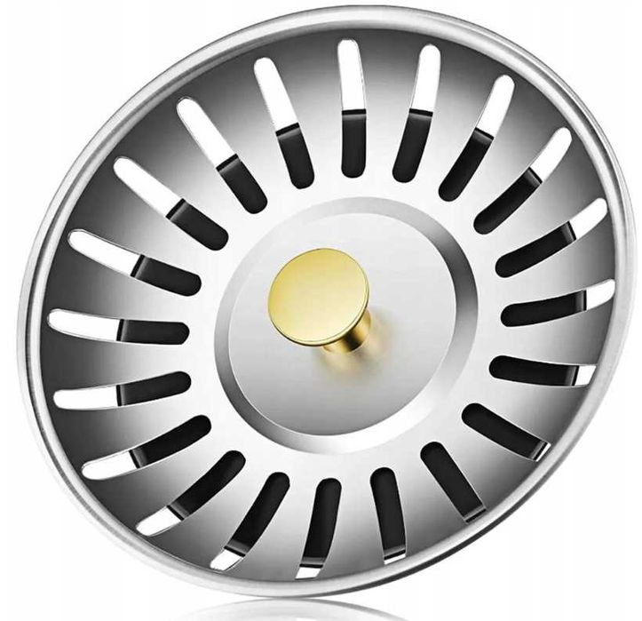 Sitko korek metalowy do zlewu