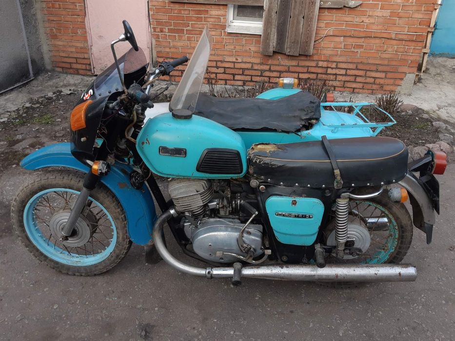 Мотоцикл с коляской ИЖ Планета 3 1984