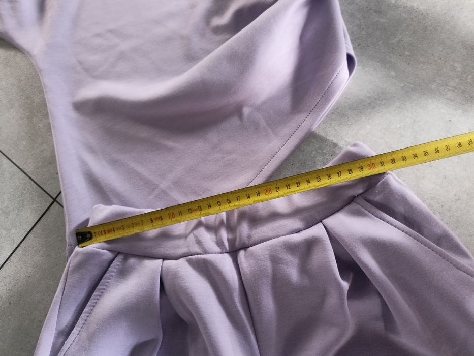Komplet damski bluzka i spodnie szerokie s/m
