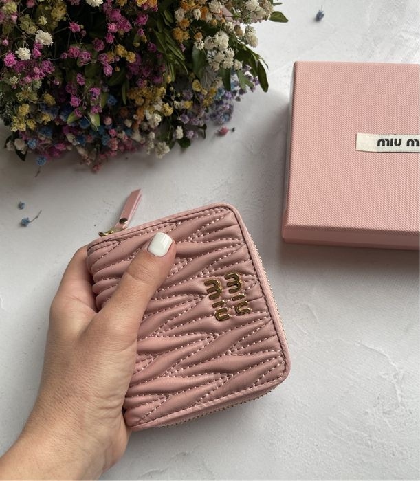 Кошелек маленький миу розовый, черный, голубой