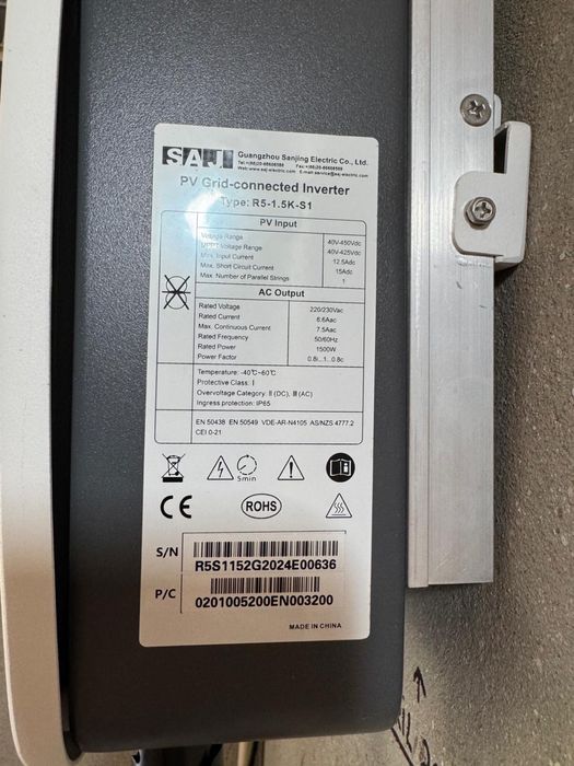 Inversor R5 1,5kW