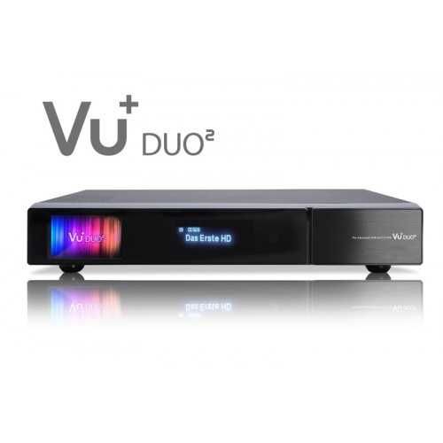 Recetor Vu+ Duo2 com Dual DVB-S2 + DVB-T/C + Disco 500 GB