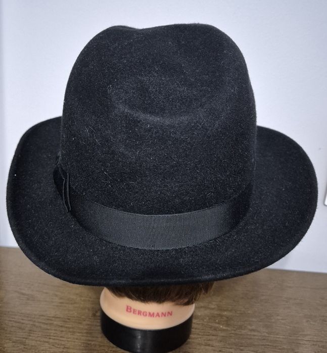 WEGENER roz. 57 ręcznie wykonany kapelusz wełniany nowy