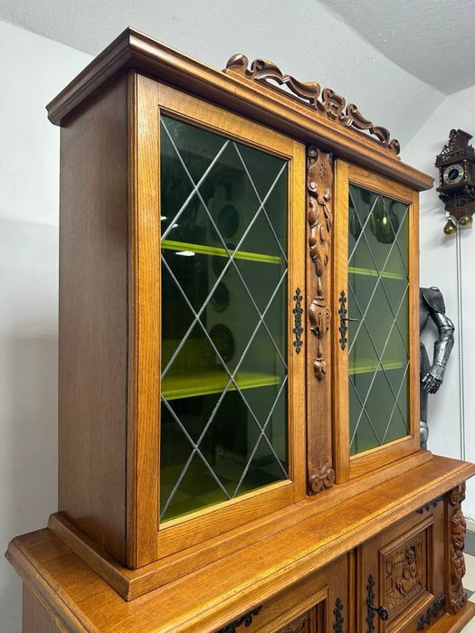 Вітрина сервант дерево витрина 3989