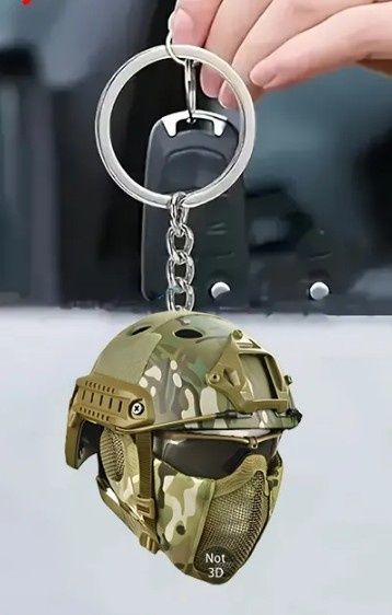 Брелок ЗСУ, для військових та колег, шолом, дрон, mavic, танк