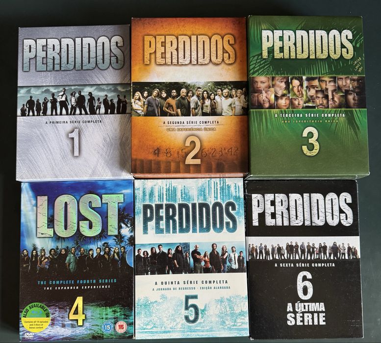 Dvds série LOST - Perdidos