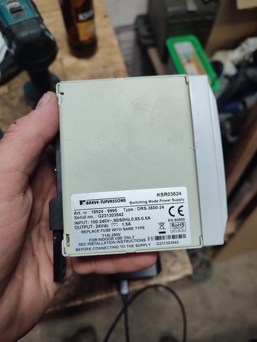 Zasilacz impulsowy 24v 1,5A