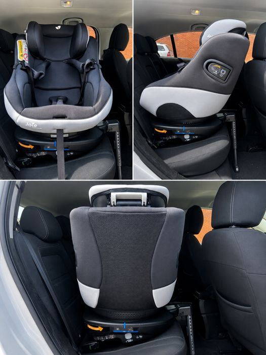 Cadeira Auto Isofix Joie Spin Safe 90° – Excelente Estado