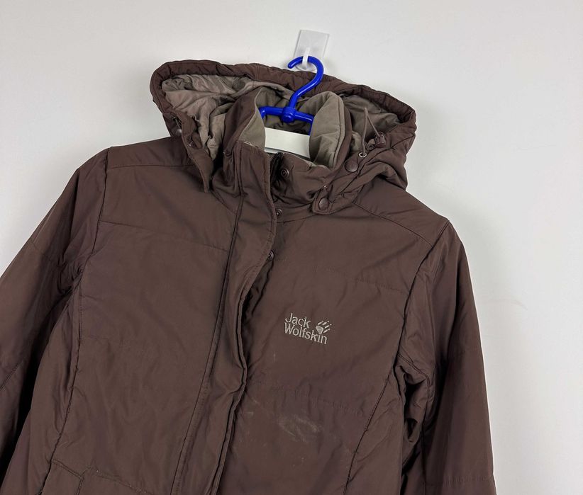 Kurtka zimowa JACK WOLFSKIN damska parka puchowa Stormlock S