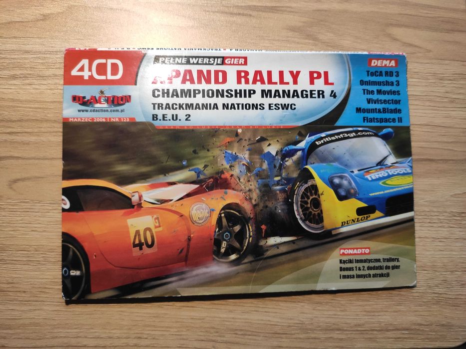 xpand rally pl cd-action 4CD