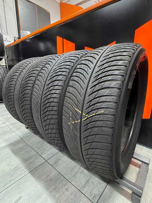 Шини б/у 245/50 R19 Michelin Pilot Alpin 5 - 5.6-5.7мм, 2021 рік зима