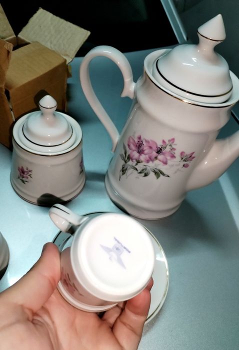 Conjuntos 27PC  de café ou chá novos marca Quinta Nova grupo Vista Alegre