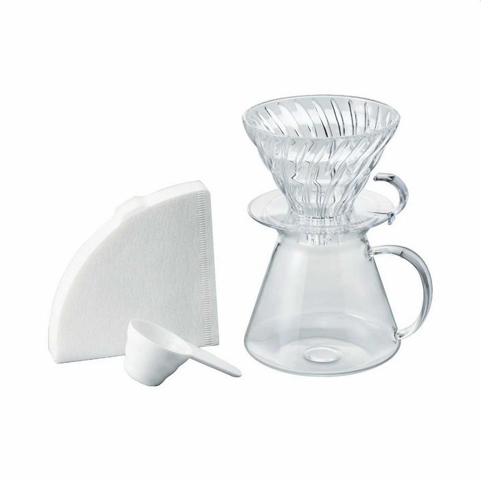 Simply Hario V60-02 Glass Brewing Kit 600 ml - Café