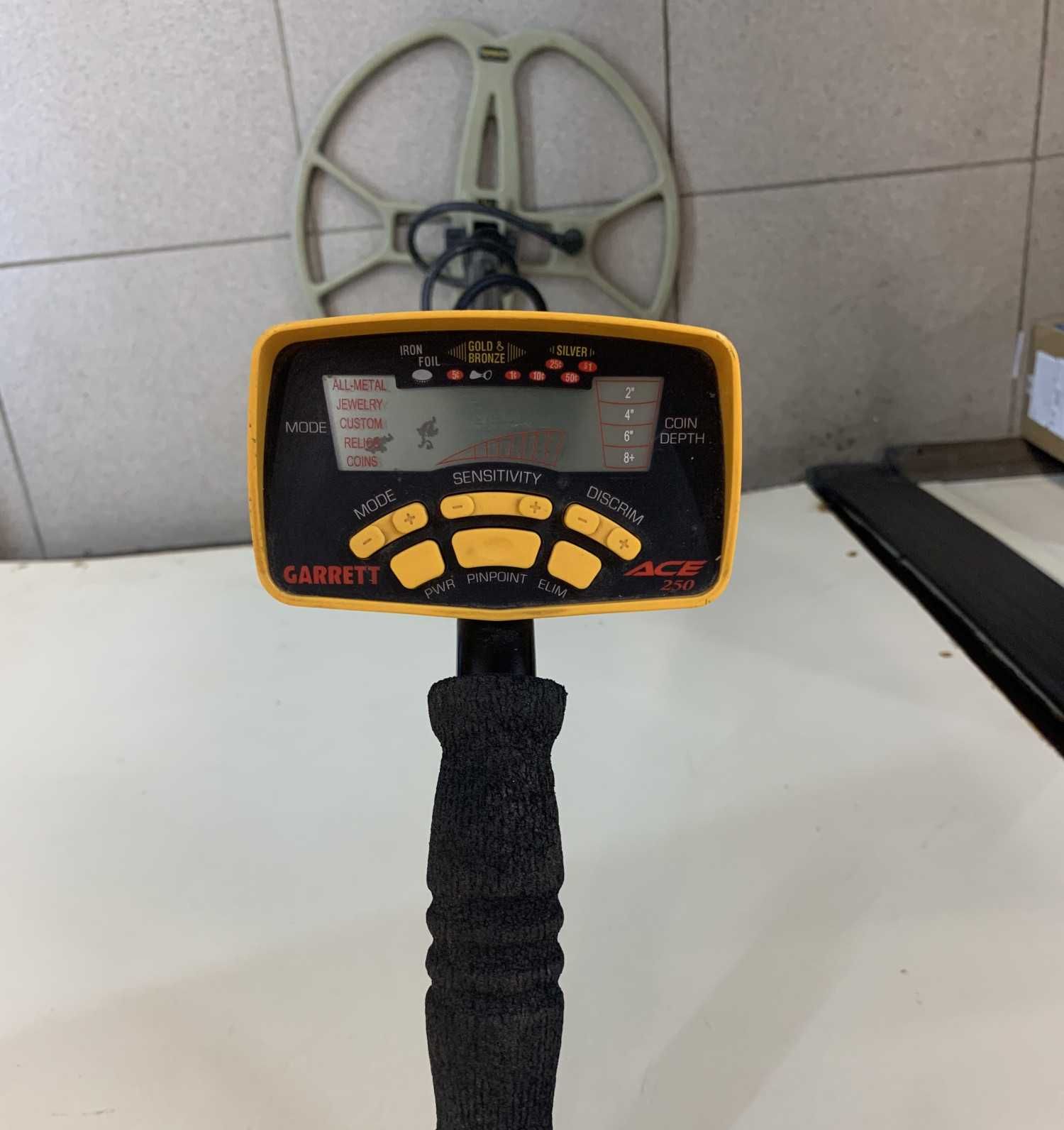 Металошукач Garrett Ace 250 з великою котушкою! Аська 250 бу: 3 999 грн ...