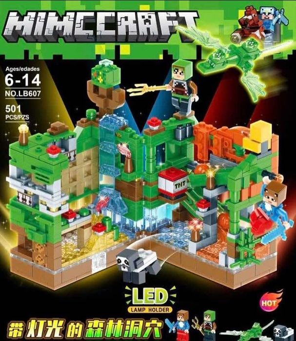 Klocki minetcraft 501 el. My Word