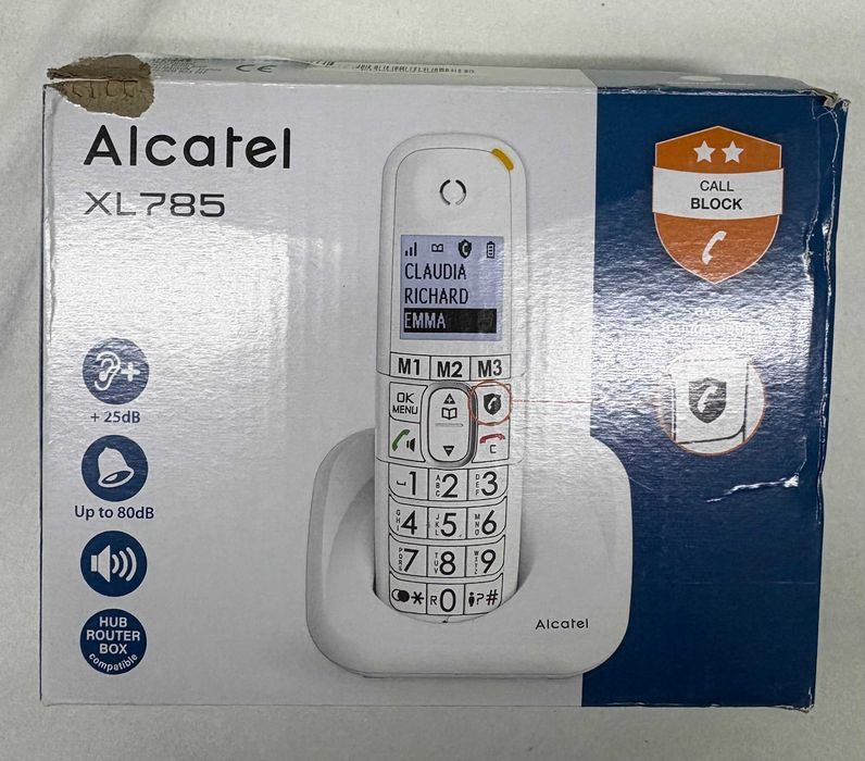 Telefon Stacjonarny Alcatel VERSATIS XL Biały