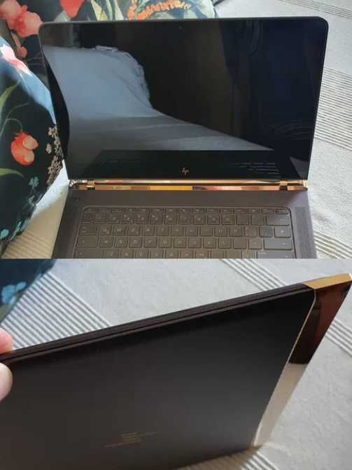 Lekki HP Pro Windows11 Spectre gold Full HDładny USB-c SSD ładny złoty