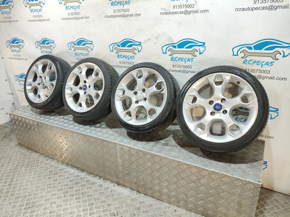 Conjunto Jantes 17 Originais Ford Fiesta Mk7 VII 7 J ET47,5 4x108