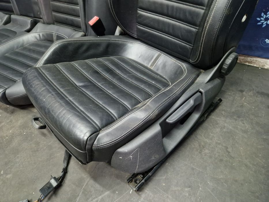 Jogo de bancos usados VW PASSAT CC HIGHLINE PELE PRETOS