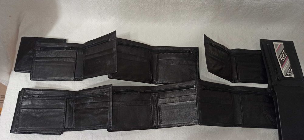 Чоловічі, шкіряні портмоне, гаманці. (НОВІ)