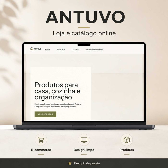 Criação de Sites Profissionais para Pequenos Negócios — desde 150€