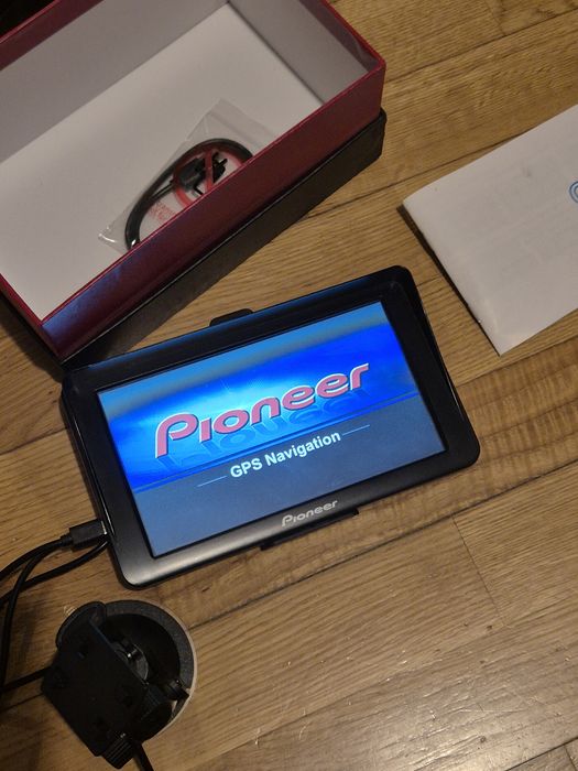 GPS Pioneer a funcionar