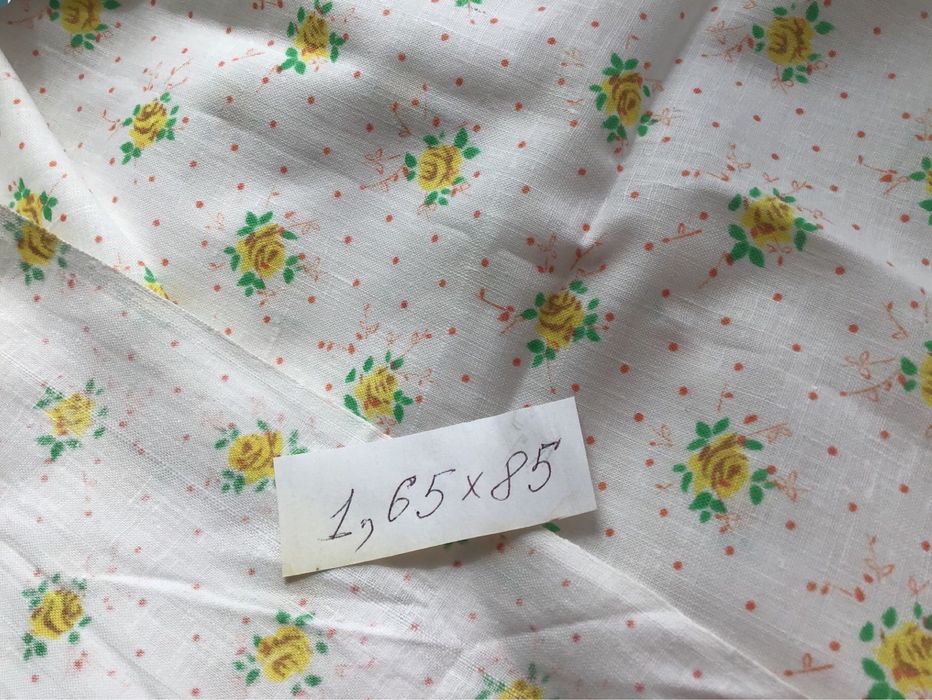 Ткань х/б, отрез , полотно  см фото