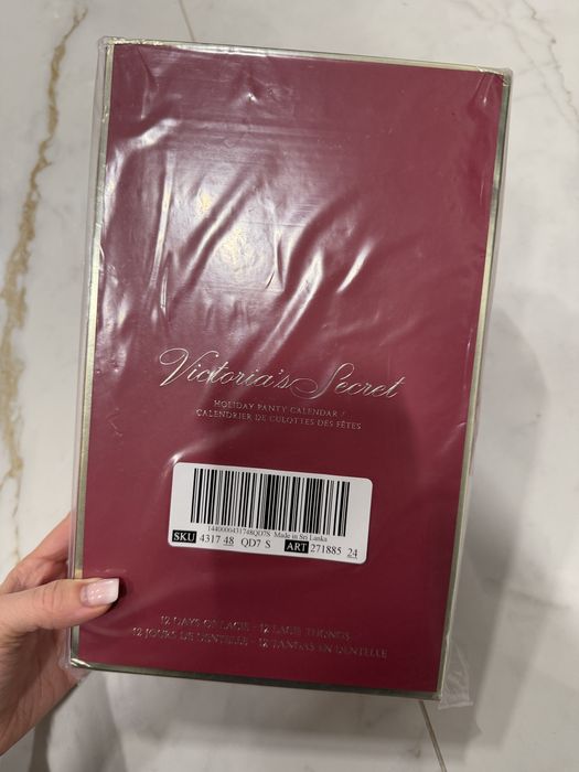 Advent calendar victoria’s secret  12 трусиків