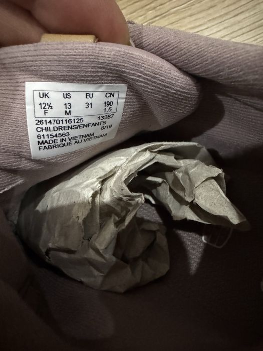 Дитяче шкіряне взуття Clarks