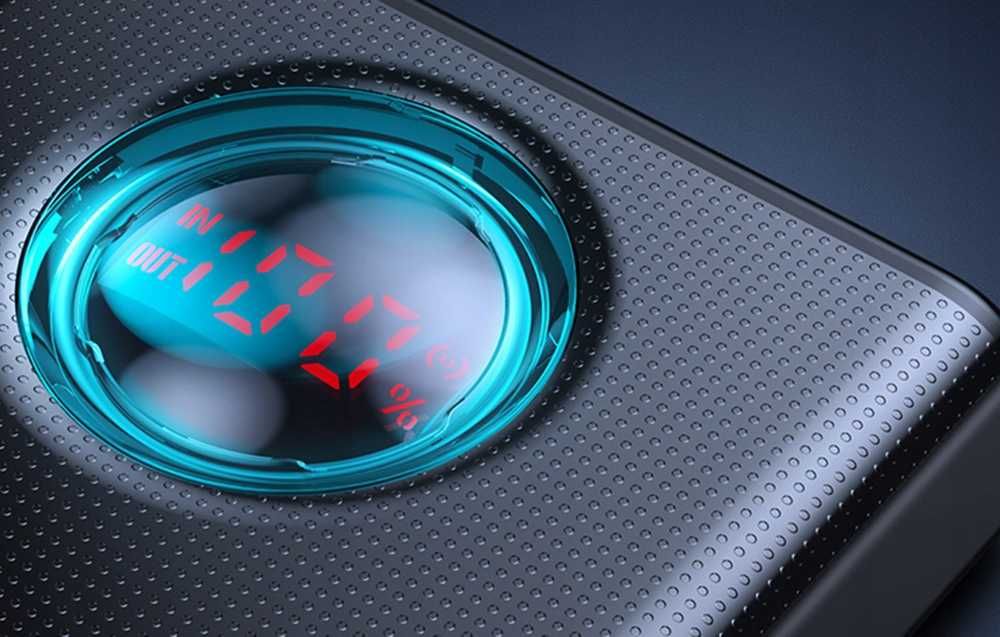 Powerbank Baseus solidny 30000mAh moc 65W wyświetlacz LED pięć portów